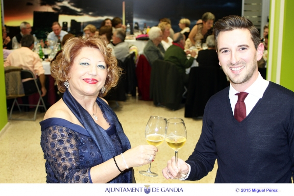El gobierno de Gandia visitó a sus mayores el fin de año