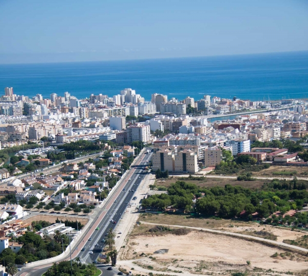 La playa de Gandia celebra la Nochevieja