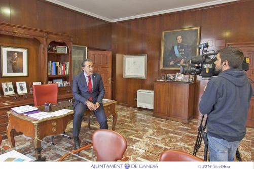 Arturo Torró, alcalde de Gandia, entrevistado en Al Rojo Vivo de la Sexta