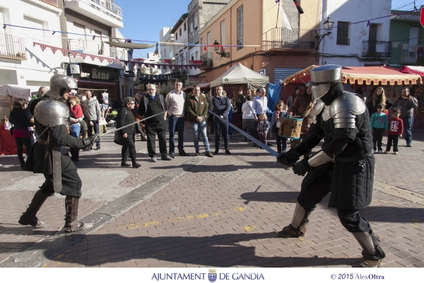 Gandia celebra su atractivo Porrat de Sant Antoni de Beniopa