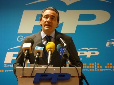 El presidente del PP de Gandia, Arturo Torró, será ponente en la Convención Nacional del Partido Popular