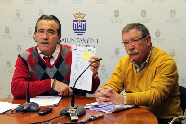 El Alcalde de Gandia, Arturo Torró, denuncia a Diana Morant