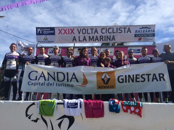 El equipo ciclista de Gandia Renault Ginestar–Mobel lo gana todo este fin de semana