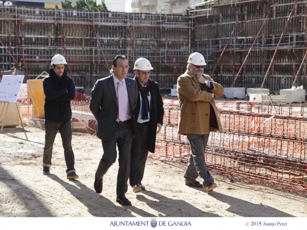 La playa de Gandia contará con un auditorio con capacidad para 1.000 personas