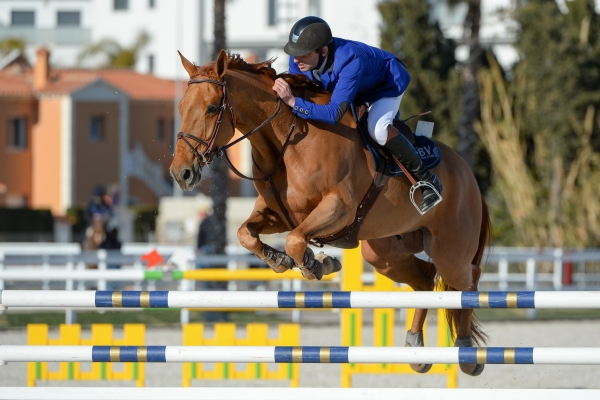 Pruebas para caballos jóvenes en la segunda jornada del MET de Oliva