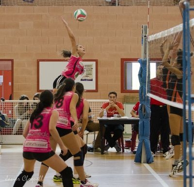 Primera derrota en liga del equipo de voley de Gandia en su lucha por la permanencia