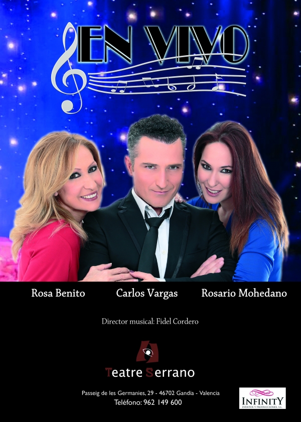 El teatro Serrano de Gandia acoge la actuación de Rosa Benito y Rosario Mohedano todos los miércoles