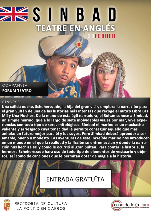 La Font d´en Carròs promueve el inglés con una obra de teatro