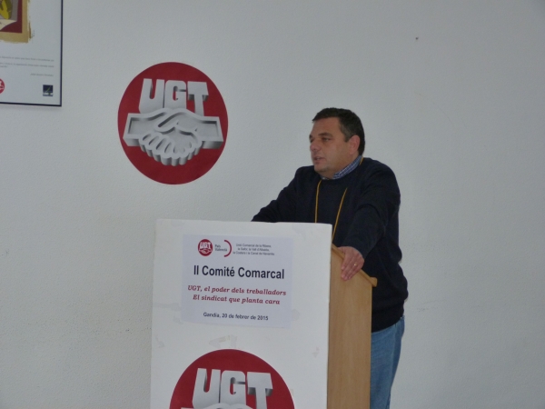 Juan García Agudo es nombrado Secretario General de UGT en La Safor