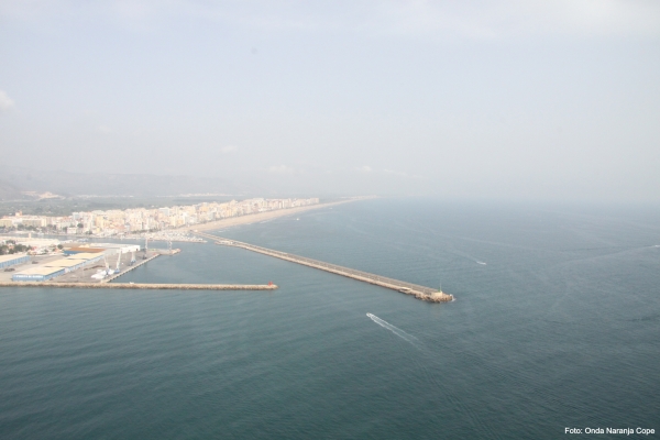 El paseo sobre el dique norte de Gandia estará finalizado en ocho meses