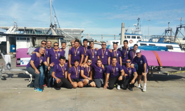 Nuevo oro para el RCN Gandia en remo