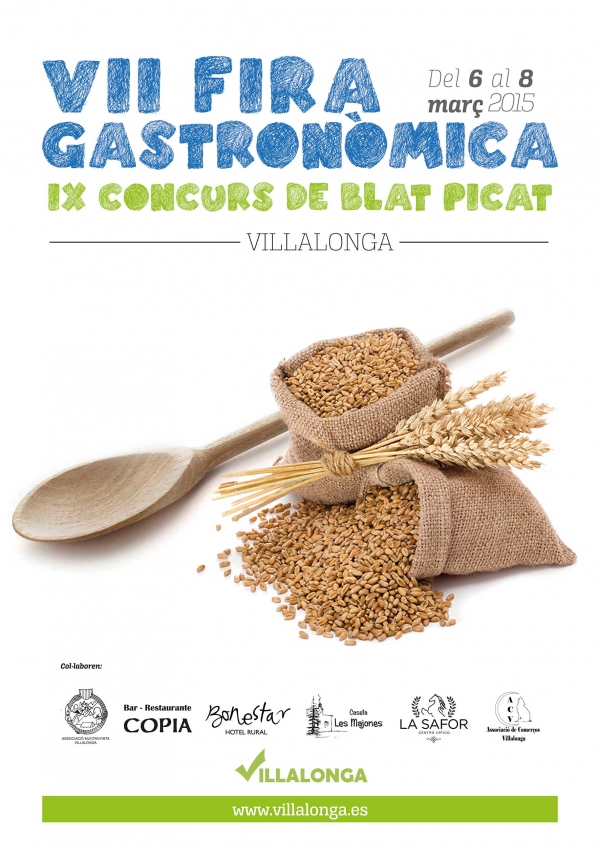 Villalonga celebra este fin de semana el Blat Picat y la Feria Gastronómica