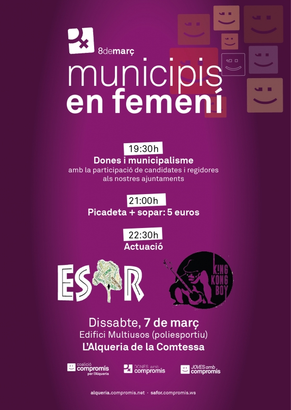 Compromís per la Safor conmemora el Día de la Mujer en la Alquería de la Comtessa