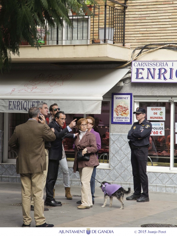 El gobierno de Gandia refuerza la seguridad en la zona del Grupo Porta