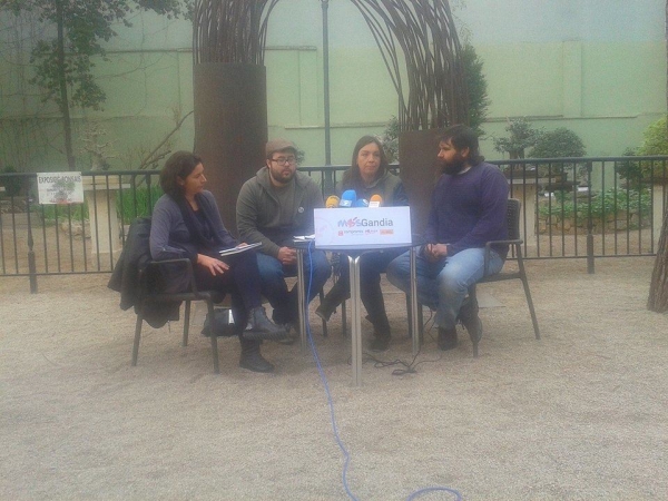 Més Gandia presenta los cuatro ejes vertebradores de su programa electoral