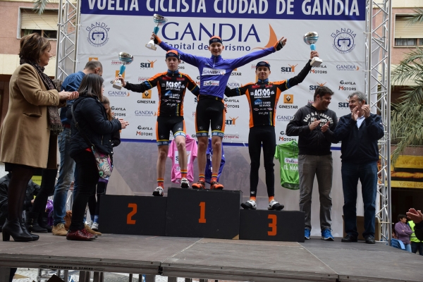 El equipo Belga Kon Balence BC se lleva la cuarta Vuelta Ciclista de Cadetes ‘Ciudad de Gandia’