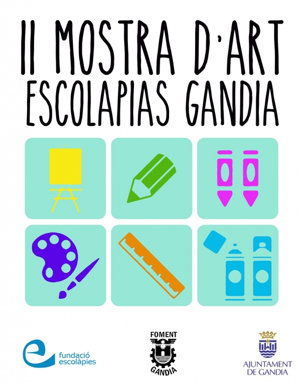 Escolapias Gandia inaugura su segunda Muestra de Arte