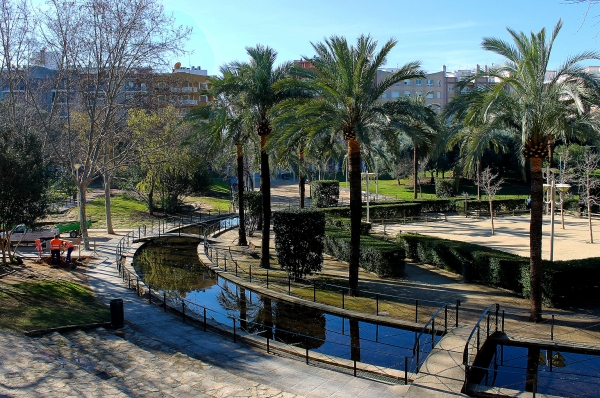 La Policía Local de Gandia cierra el Parque Sant Pere