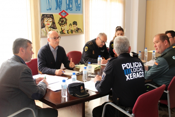 Xeraco celebra su Junta Local de Seguridad
