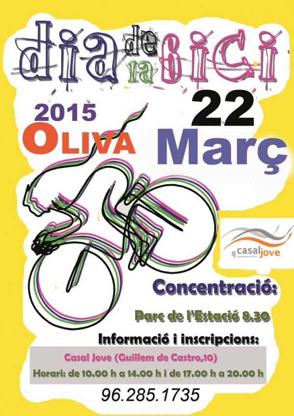 Oliva celebra el Dia de la Bici con una carrera