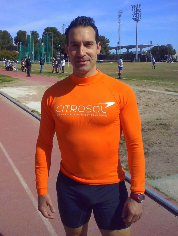 El atleta de Gandia Luis Miguel Sabater participa en el Campeonato de Europa máster de Polonia 2015