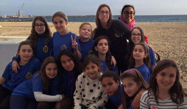 La escuela de Patinaje Artístico Gandia Hockey Club participa en Palamós
