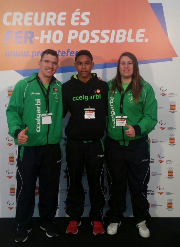 Tres atletas del CC El Garbí de Gandia formarán parte del proyecto FER 2015