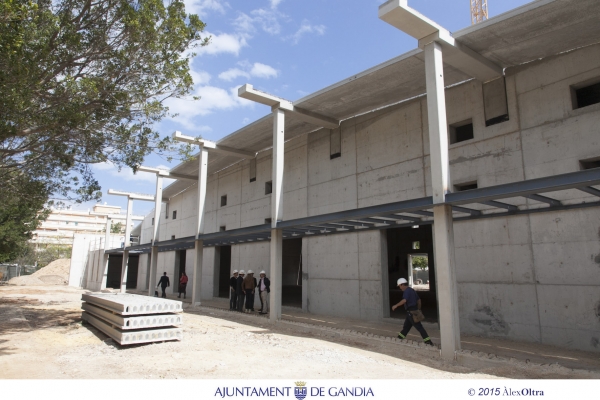 El Auditorio multiusos de la playa de Gandia estará finalizado en julio