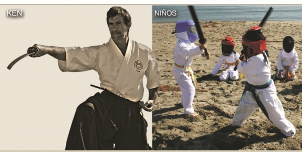 El pabellón del Raval de Gandia alberga un curso de Kenbudo