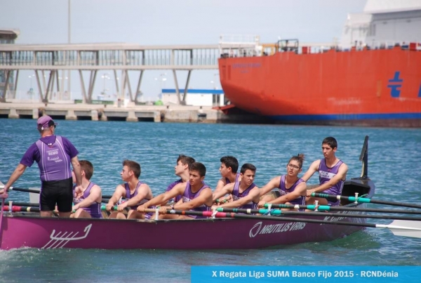 El equipo de remo del RCN Gandia obtiene una plata