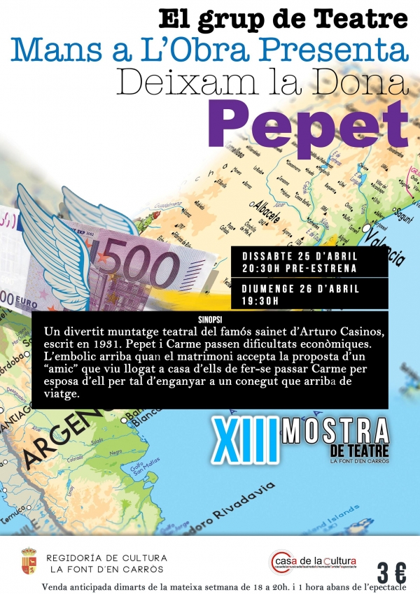 Últimas representaciones de la Muestra de Teatro en la Font d´en Carròs
