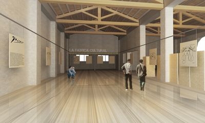 Almoines insonoriza el centro cultural La Fábrica para organizar conciertos