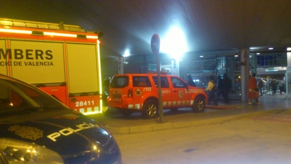 Un operario de Renfe se electrocuta en la estación de Xeraco