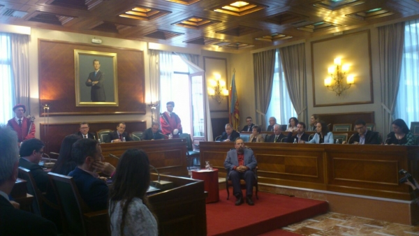 Ignasi Mora, Hijo Predilecto de la Ciudad de Gandia