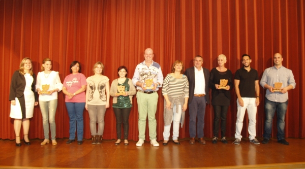 Acto de clausura de la 13º Mostra de Teatre a la Font d’en Carròs