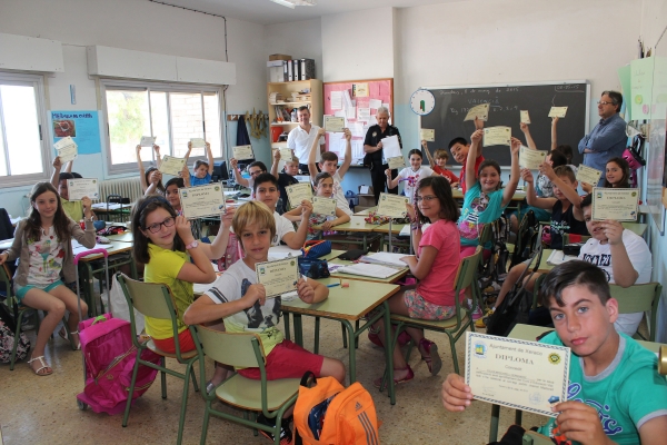 Xeraco acoge la semana de la Educación Vial para sus escolares
