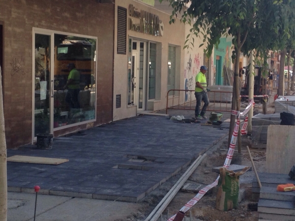 Las obras del Tossal de Gandia inician su fase final