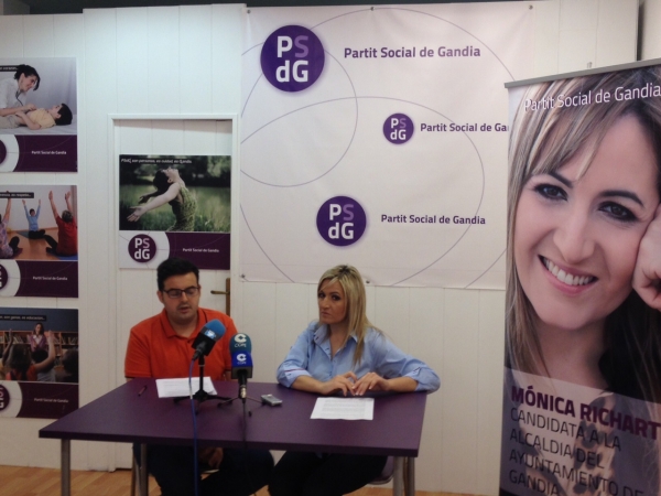 El Partido Social de Gandia presenta su proyecto ‘Ciudad Social’