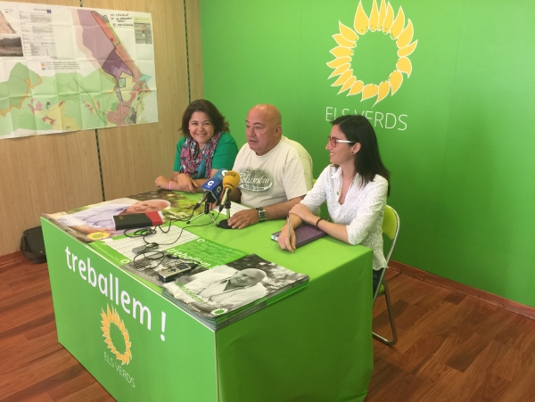 Los Verdes de Gandia presentan su proyecto para reformar el Plan General de la ciudad