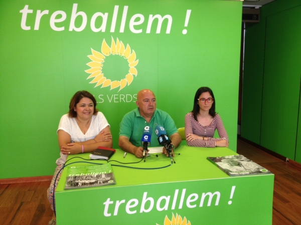 Los Verdes presentan sus propuestas para la gestión integral de los Servicios Básicos de Gandia