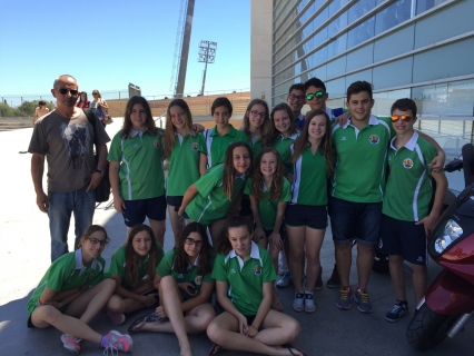 Buenas sensaciones en el control de marcas para el equipo de natación de Gandia