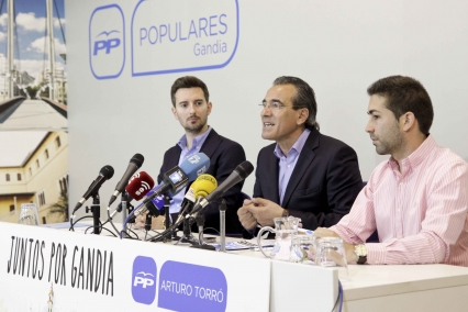 El Partido Popular de Gandia pide el voto para impulsar a Gandia hacia el progreso