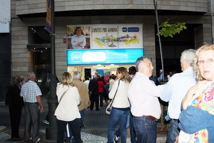 El PP gana las elecciones en Gandia