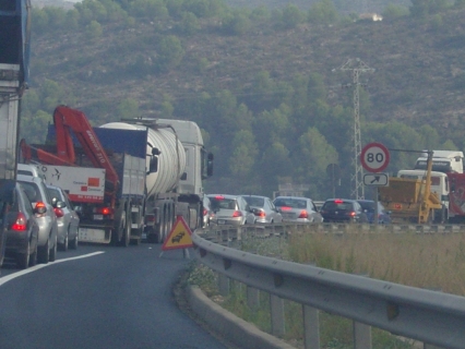 Gandia inicia los trabajos de la Variante en el cruce con la carretera de Albaida