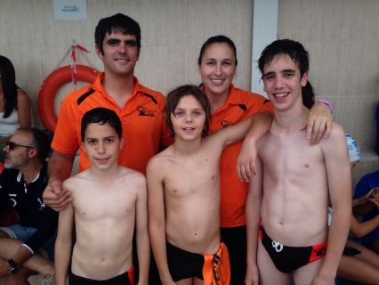 Los benjamines de Oliva participan en el Control Provincial de Natación de Turís