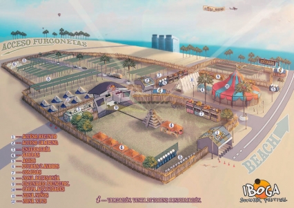 Tavernes de la Valldigna presenta la nueva distribución del espacio para el Iboga Summer Festival
