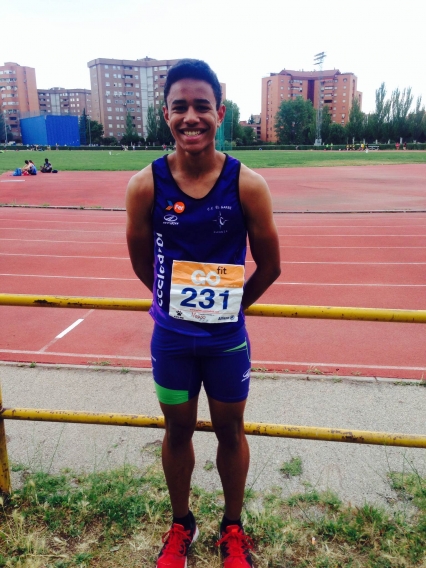 El atleta de Gandia Lluis Salort logra el billete para disputar el Mundial Juvenil de Colombia
