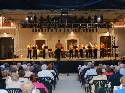 La Junta Mayor de Hermandades de Gandia celebra el tradicional concierto de Corpus