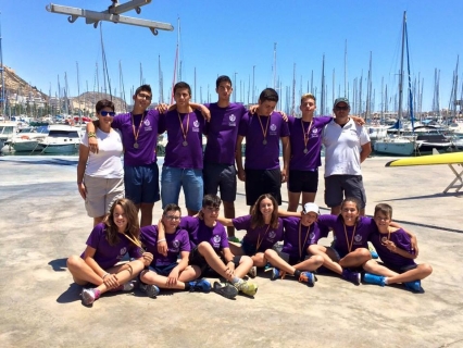 Los remeros de Gandia obtienen nuevos podios en el Campeonato Autonómico de Remo Olímpico