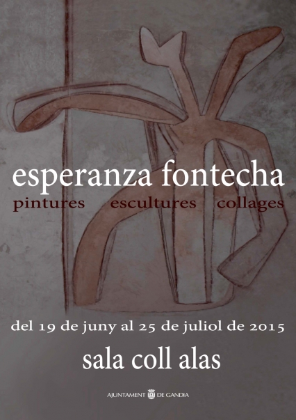 La sala Coll Alas de Gandia acoge una exposición de la pintora y escultora Esperanza Fontecha